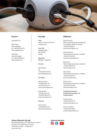 Airam Electrical 配件 2025 web 英文 第 2 页