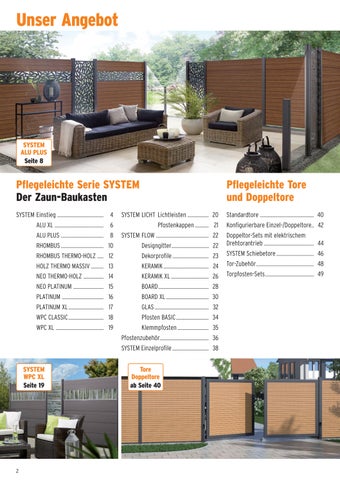 pflegeleichte-zaunsysteme-bruegmann-traumgarten-sichtschutz-zaeune-holzland-koester 第 2 页