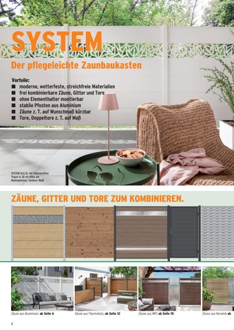 pflegeleichte-zaunsysteme-bruegmann-traumgarten-sichtschutz-zaeune-holzland-koester 第 4 页