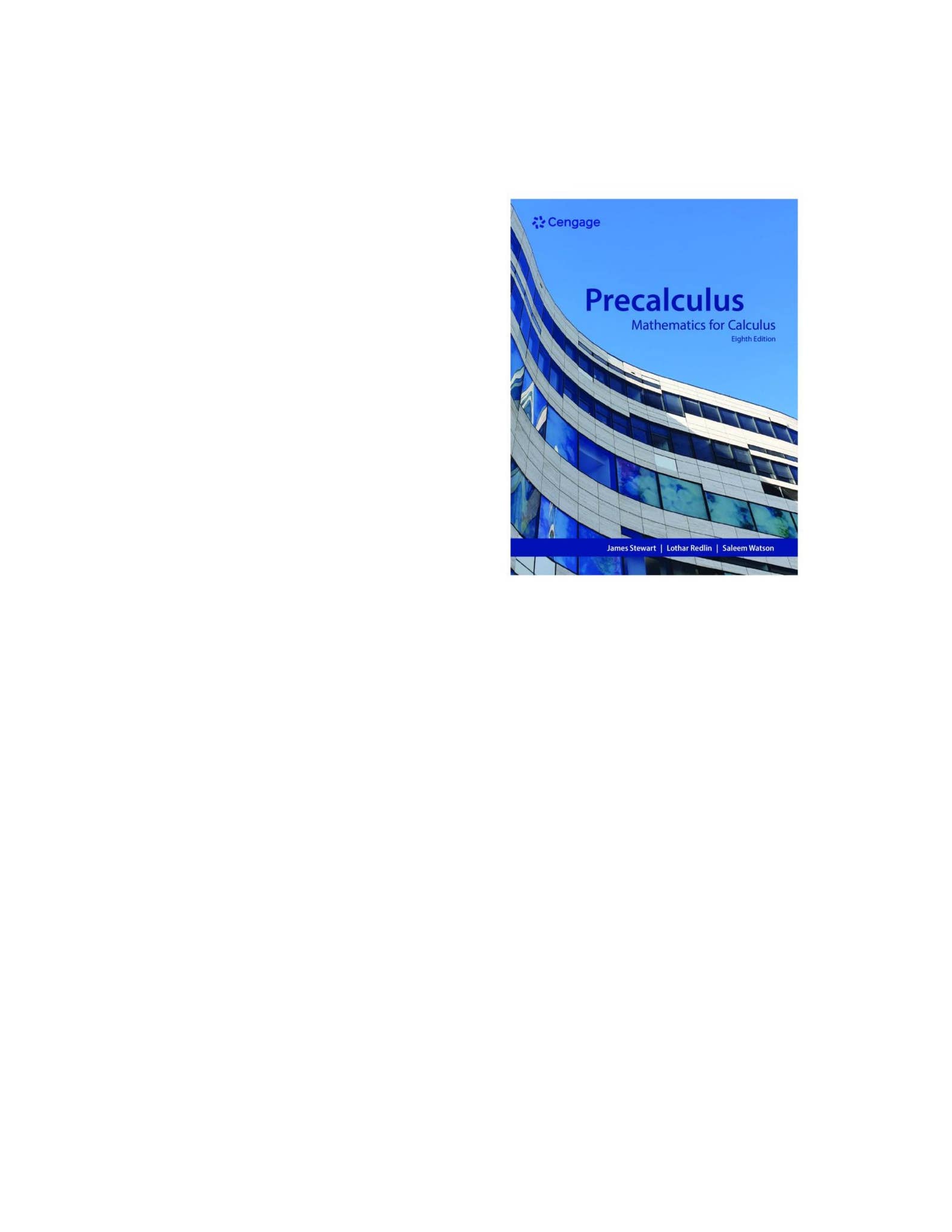 eBook [PDF] Precalculus Mathematics for Calculus 8th Edition by James ...