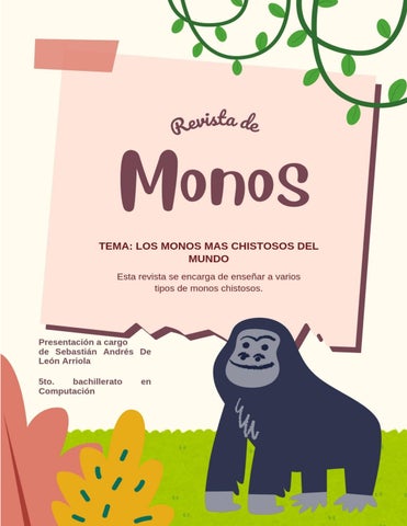 Revista Sobre Monos