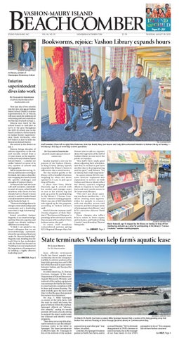 Vashon-Maury Island Beachcomber - Latest Issue