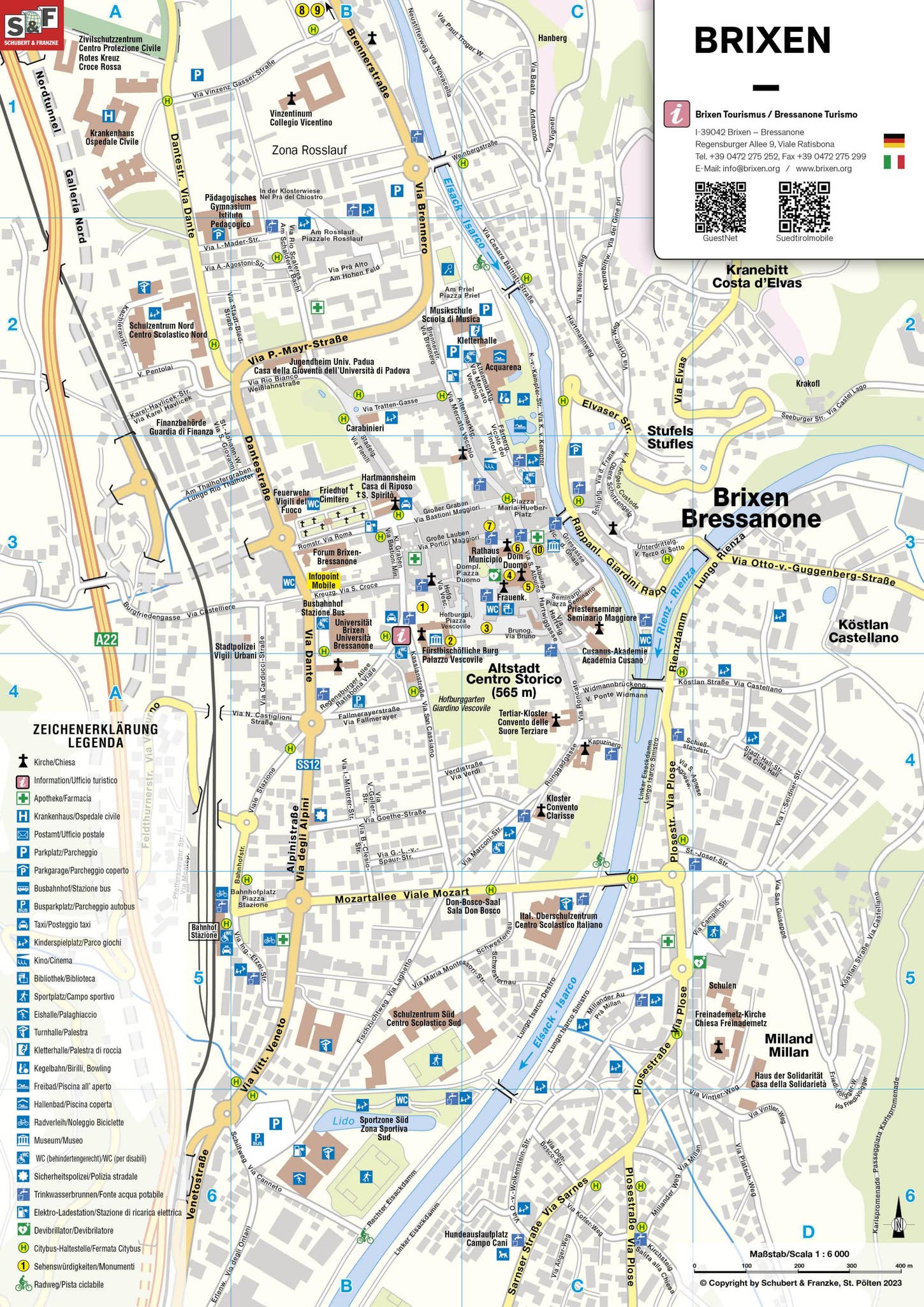 City Map Brixen Bressanone by Visit Brixen - Issuu