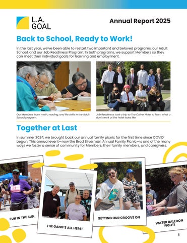 L.A. GOAL's 2025 Annual Report