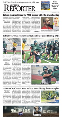 Auburn Reporter, August 29, 2025