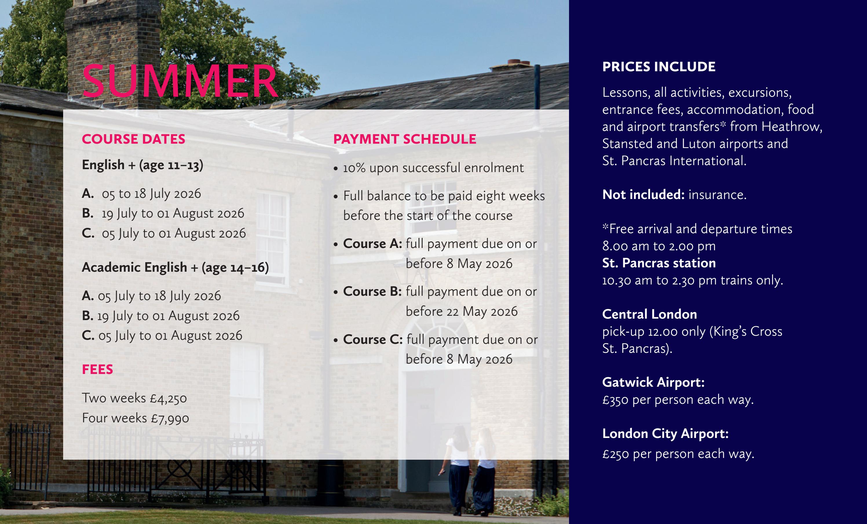 Haileybury International Summer School