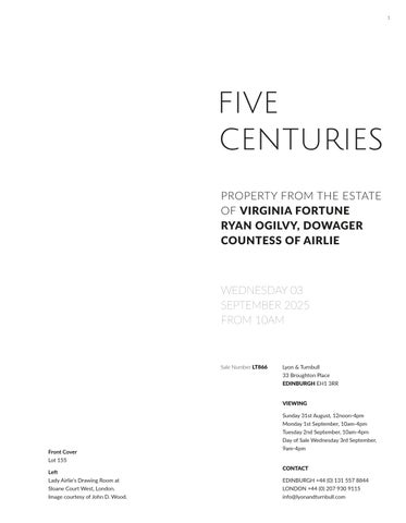 Property from the Estate of Virginia Fortune Ryan Ogilvy, Dowager Countess of Airlie 第 3 页