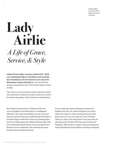 Property from the Estate of Virginia Fortune Ryan Ogilvy, Dowager Countess of Airlie 第 6 页