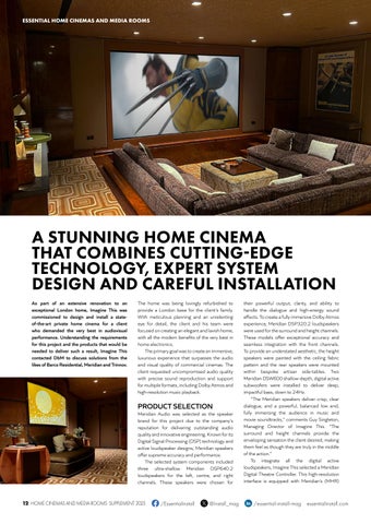 EI 家居 Cinema × Media Rooms Supplement 2025 第 14 页