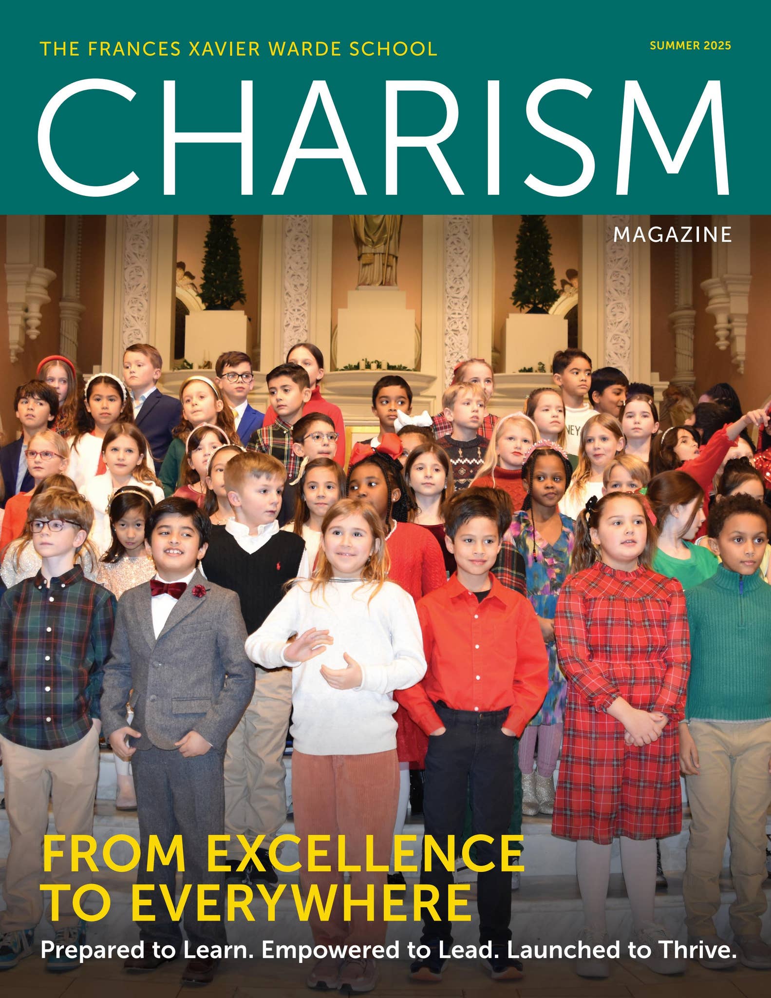 Charism Charism Magazine - Summer 2025 by The Frances Xavier Warde School - Issuu
