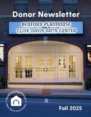 First Donor Newsletter