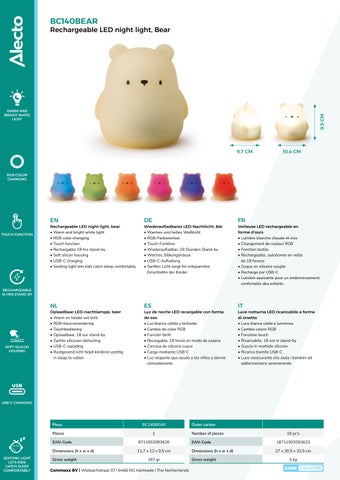 Alecto NPI Overview 第 7 页