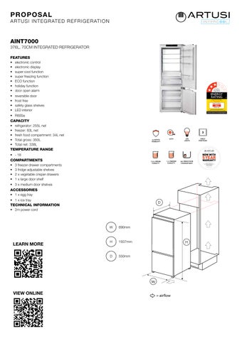 Artusi Refrigeration × Wine 收纳 系列 手册 第 12 页