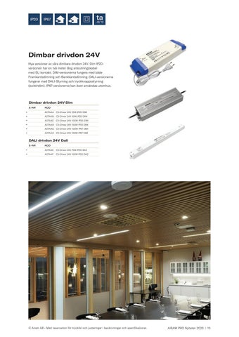 Airam Pro Nyheter 2025 第 15 页