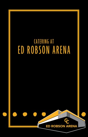 Ed Robson Catering Menu