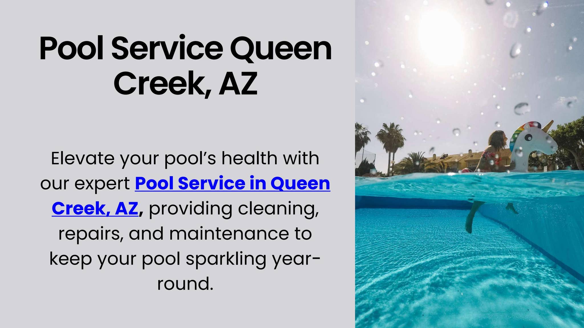 Pool Service Queen Creek, AZ by Arizona Pool Care Pros - Issuu