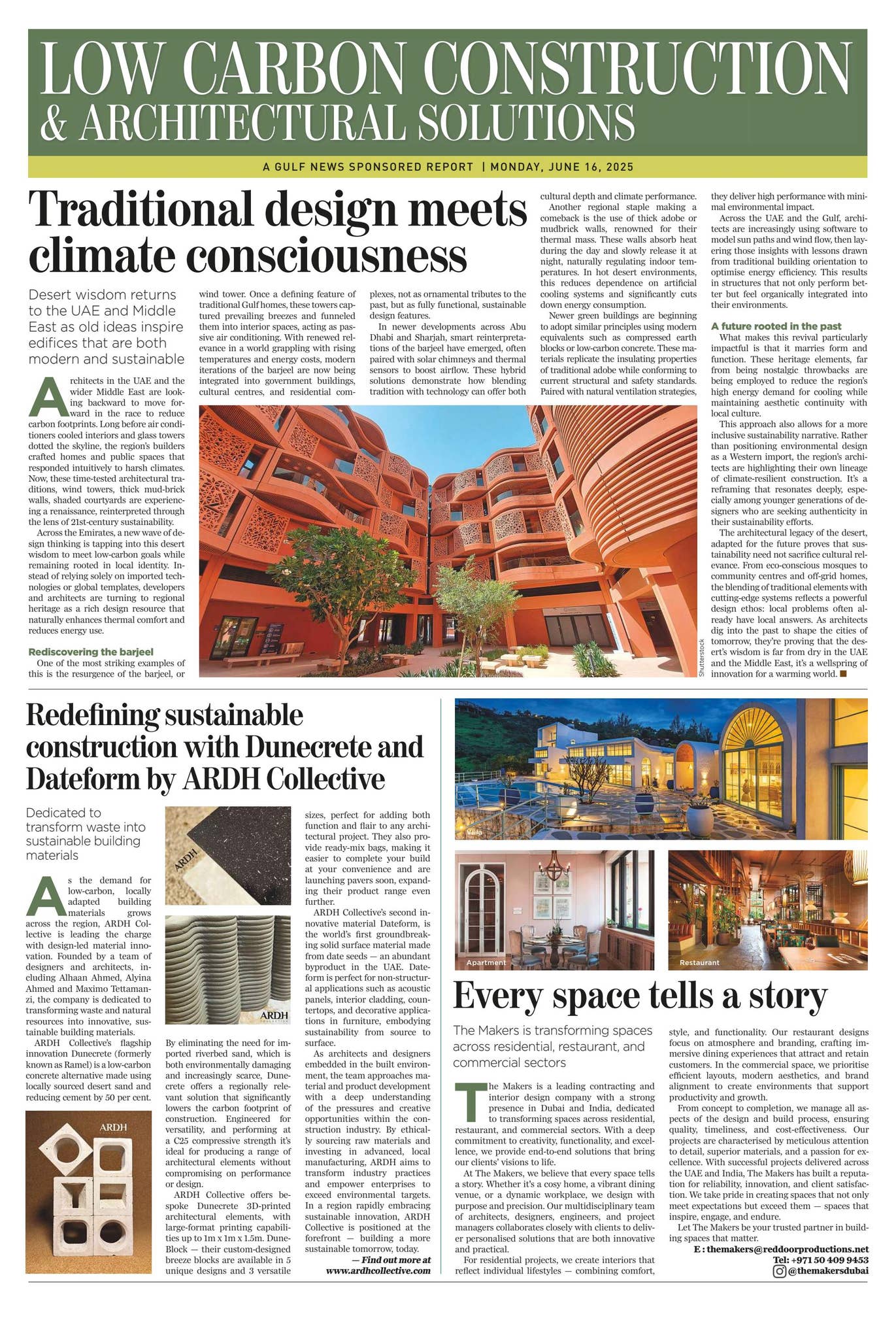 Low Carbon Construction by Red Door Productions FZ LLC - Issuu