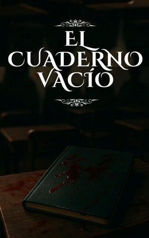 Tapa de Libro de Terror Tipográfico Blanco y Negro
