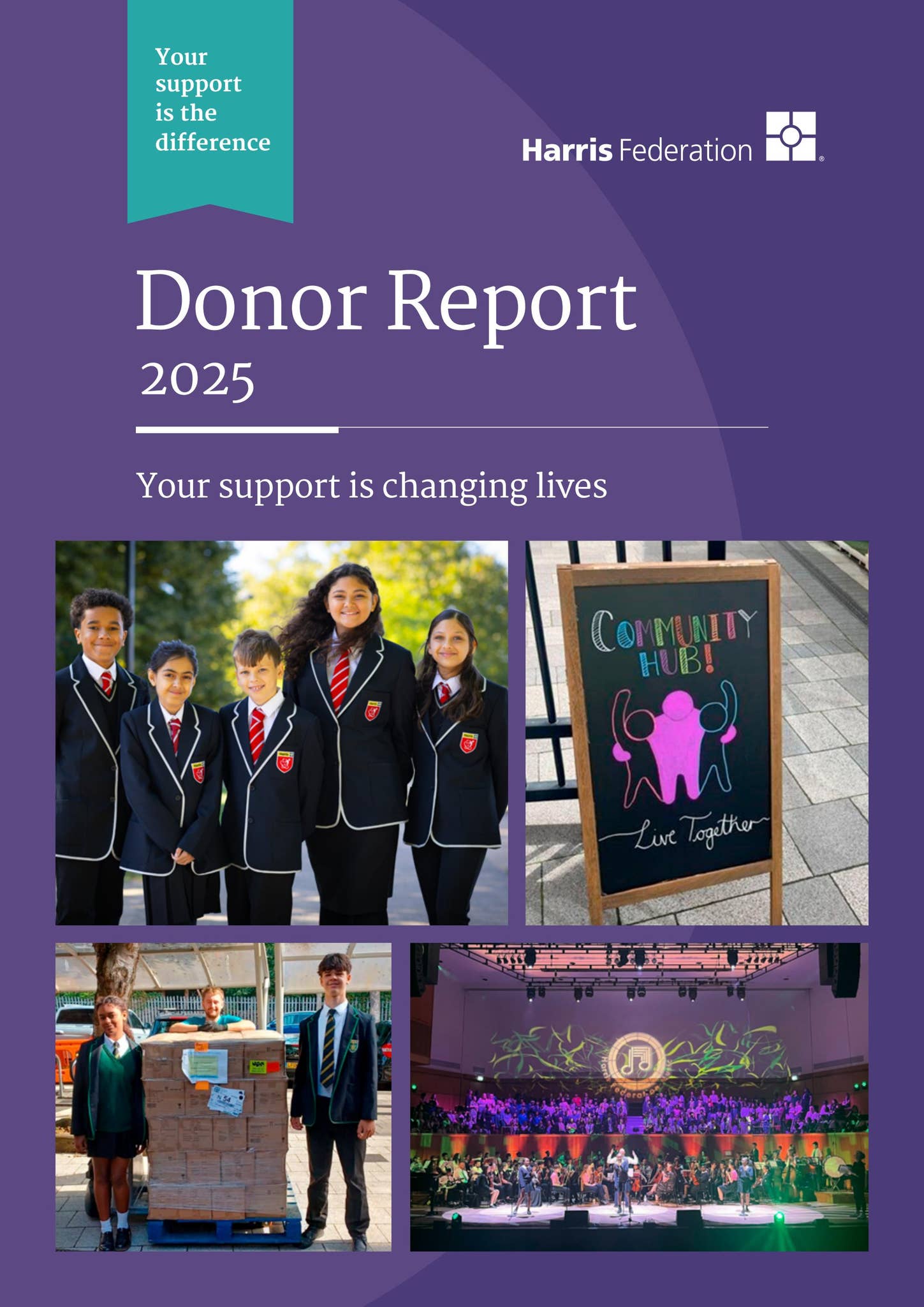 Harris Federation Donor Report 2025 by Cleverbox UK Ltd - Issuu