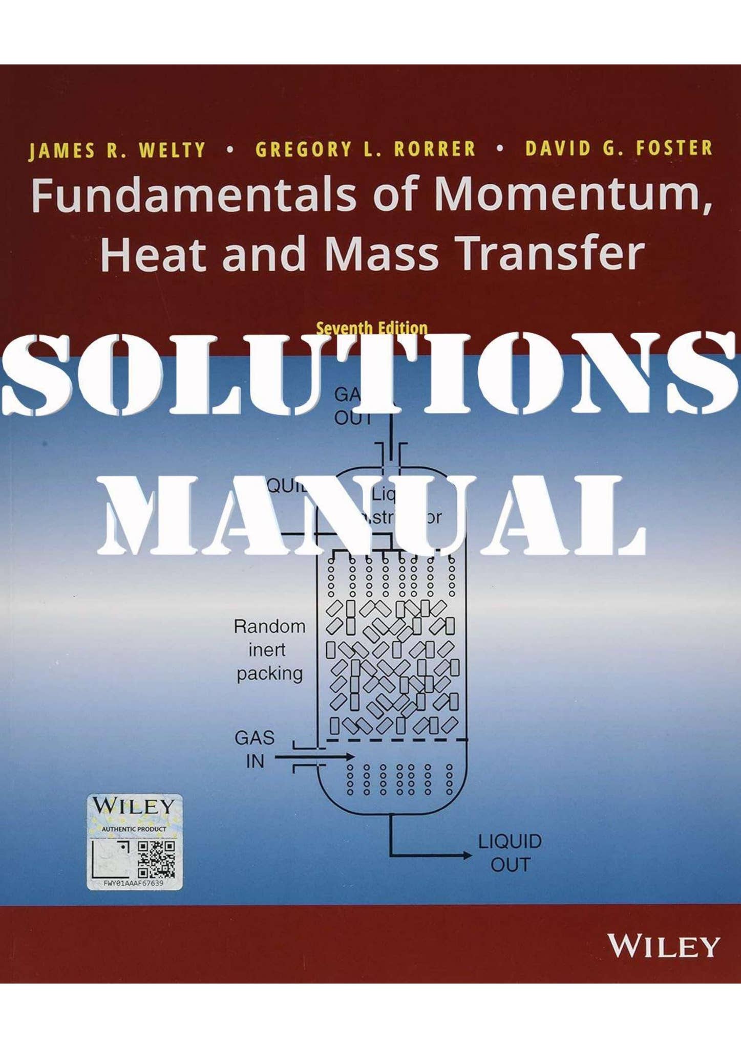 洋書 undamentals of Momentum, Heat and Mass Fundamentals of Momentum, Heat, and Mass Transfer 7th Edition By