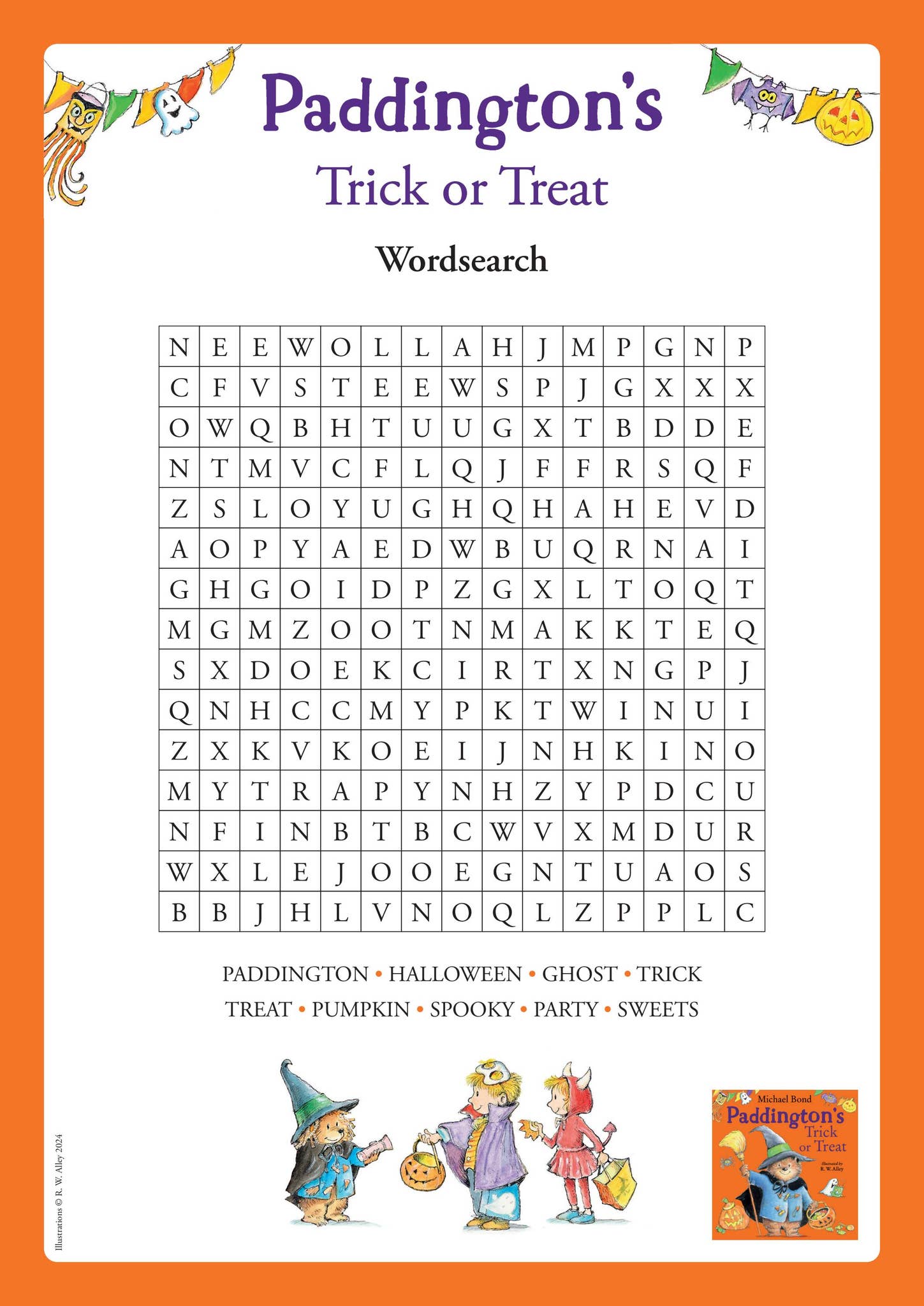 Paddington's Trick or Treat by harpercollinschildrens - Issuu