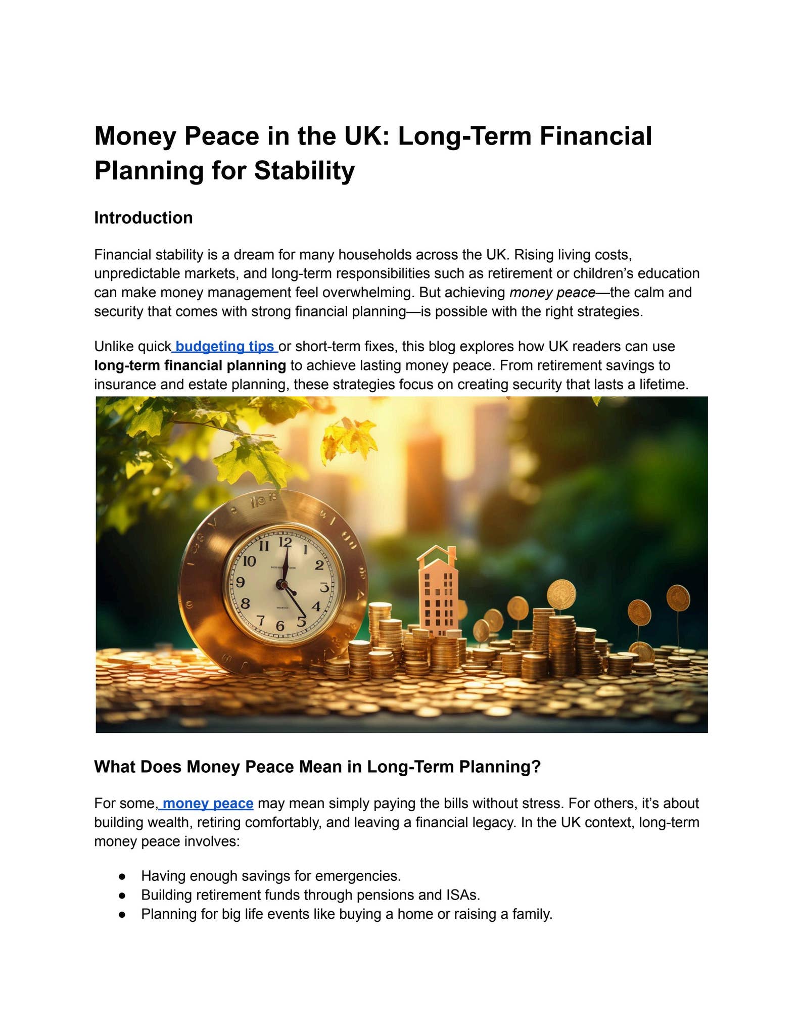 Money Peace in the UK_ LongTerm Financial Planning for Stability