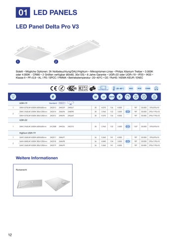 Noxion LED 灯饰目录 2025 德文 第 12 页