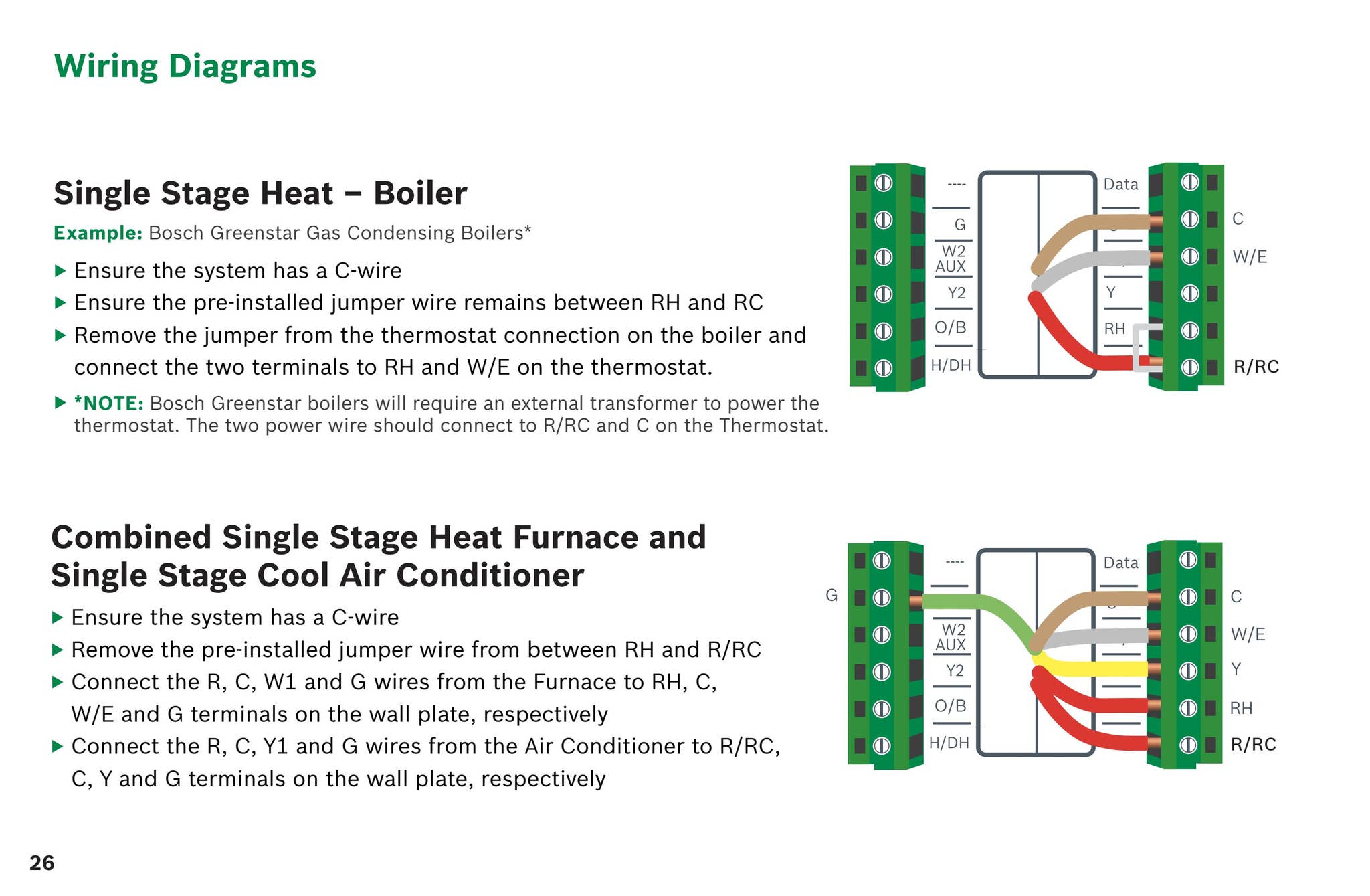 Bosch Connected Control (BCC110 Thermostat) User Guide by Bosch Home ...