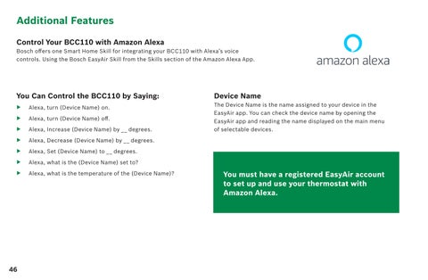 Bosch Connected Control (BCC110 Thermostat) User Guide by Bosch Home ...