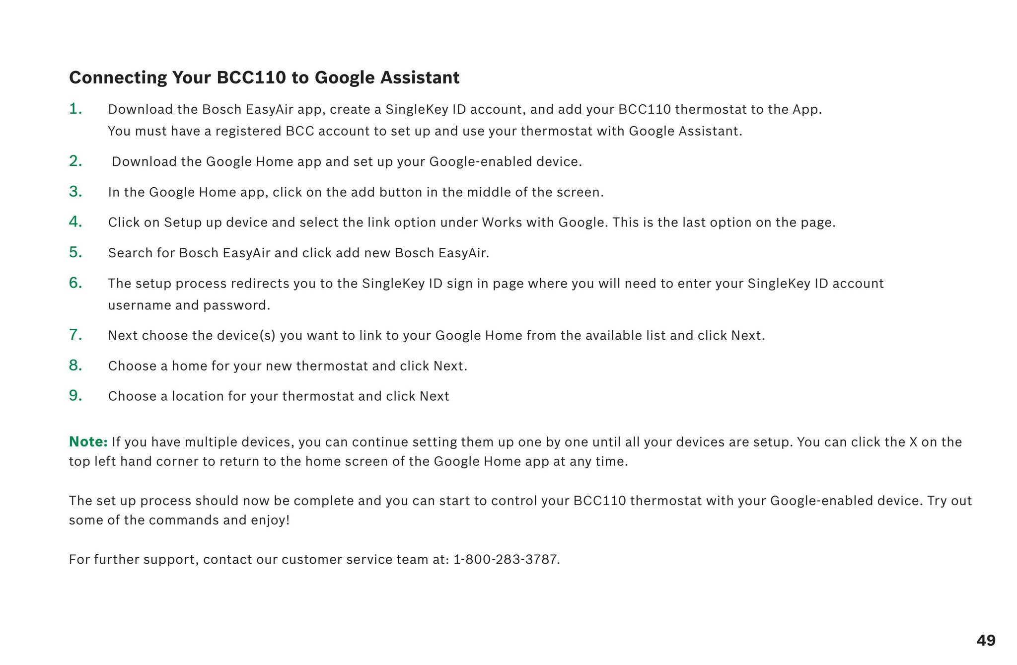 Bosch Connected Control (BCC110 Thermostat) User Guide by Bosch Home ...