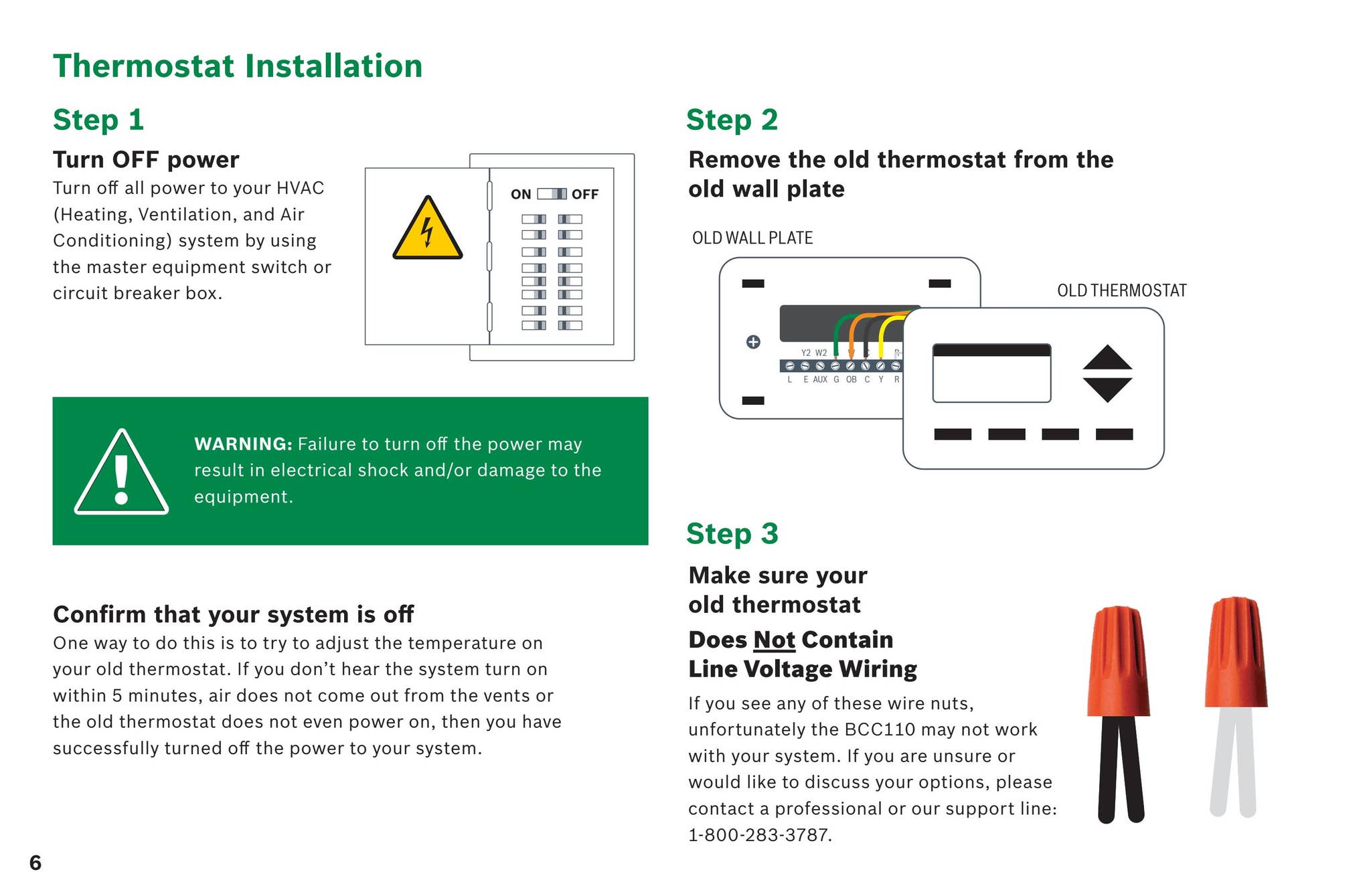 Bosch Connected Control (BCC110 Thermostat) User Guide by Bosch Home ...