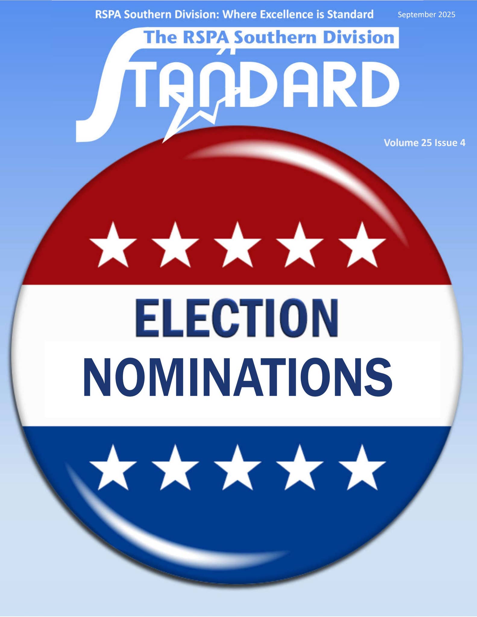 Peg Carson Rspa RSPA Southern - Standard Newsletter Sept. 2025 by RSPA - Issuu