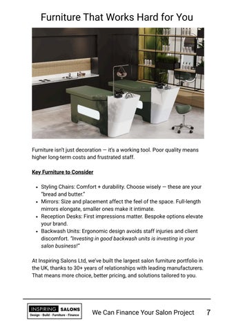 Salon Design Starter 指南 2025: Expert Tips × Trends for Salon Owners 第 7 页