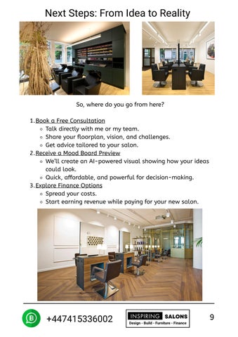 Salon Design Starter 指南 2025: Expert Tips × Trends for Salon Owners 第 9 页