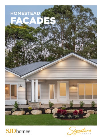 SJD Homes | Homestead Facades