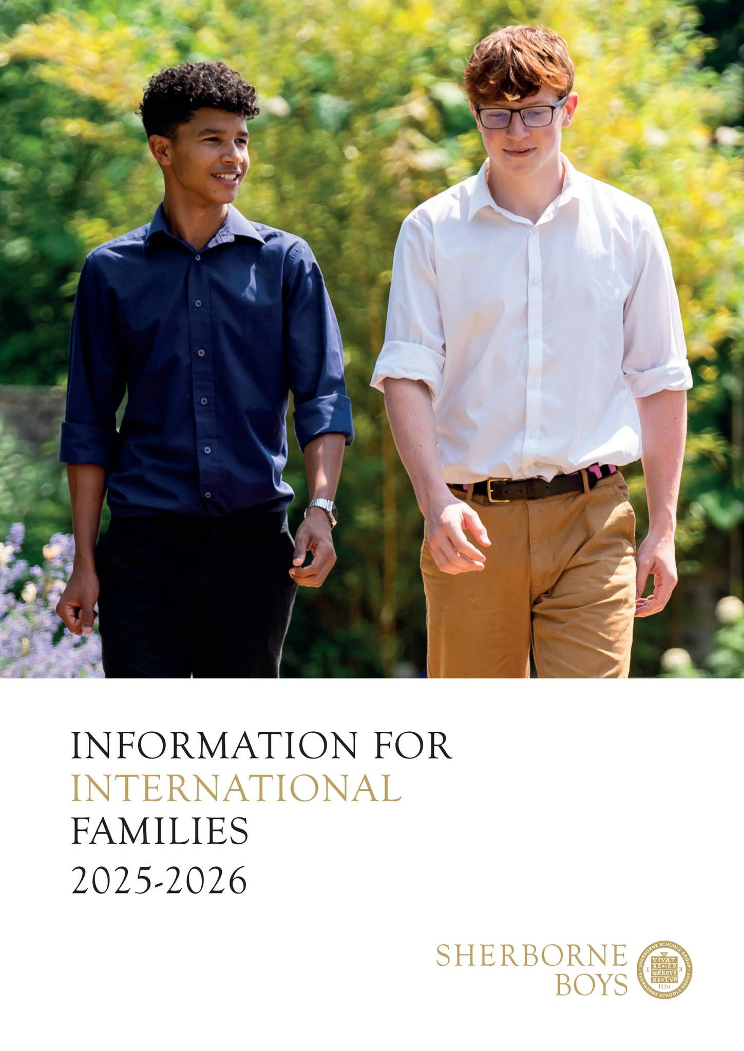 International Booklet - 2025-2026 by Sherborne Boys - Issuu