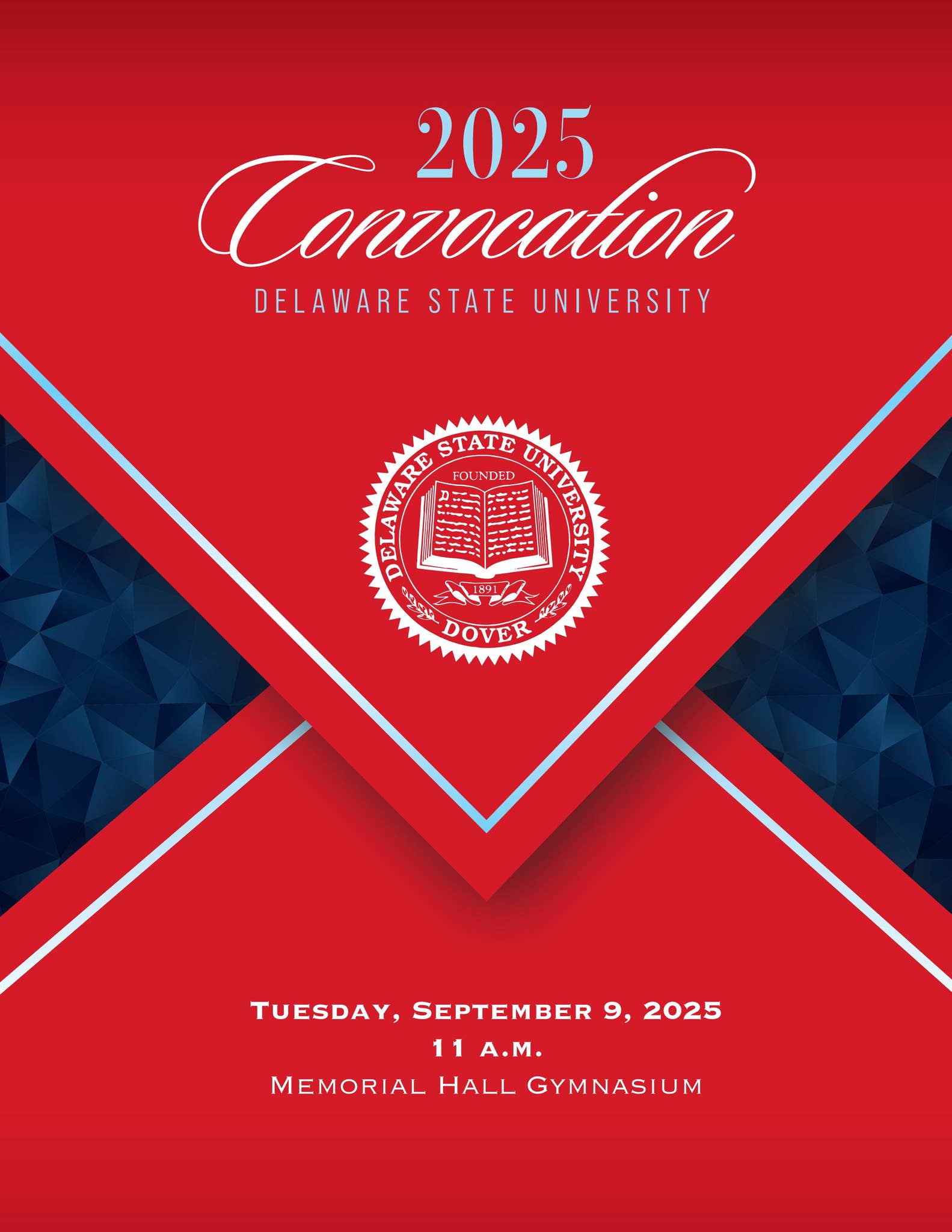 Delaware State University Convocation 2025 Program by delstateuniv - Issuu