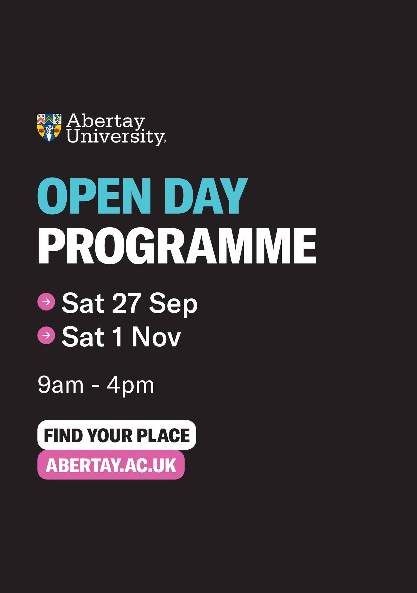 Digital Open Day Programme by Abertay University - Issuu