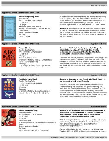 Applewood Books - Notable Titles - Fall 2025 第 16 页