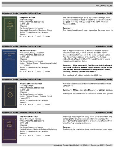 Applewood Books - Notable Titles - Fall 2025 第 22 页