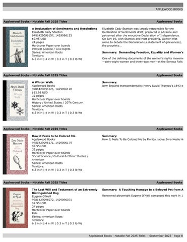 Applewood Books - Notable Titles - Fall 2025 第 8 页
