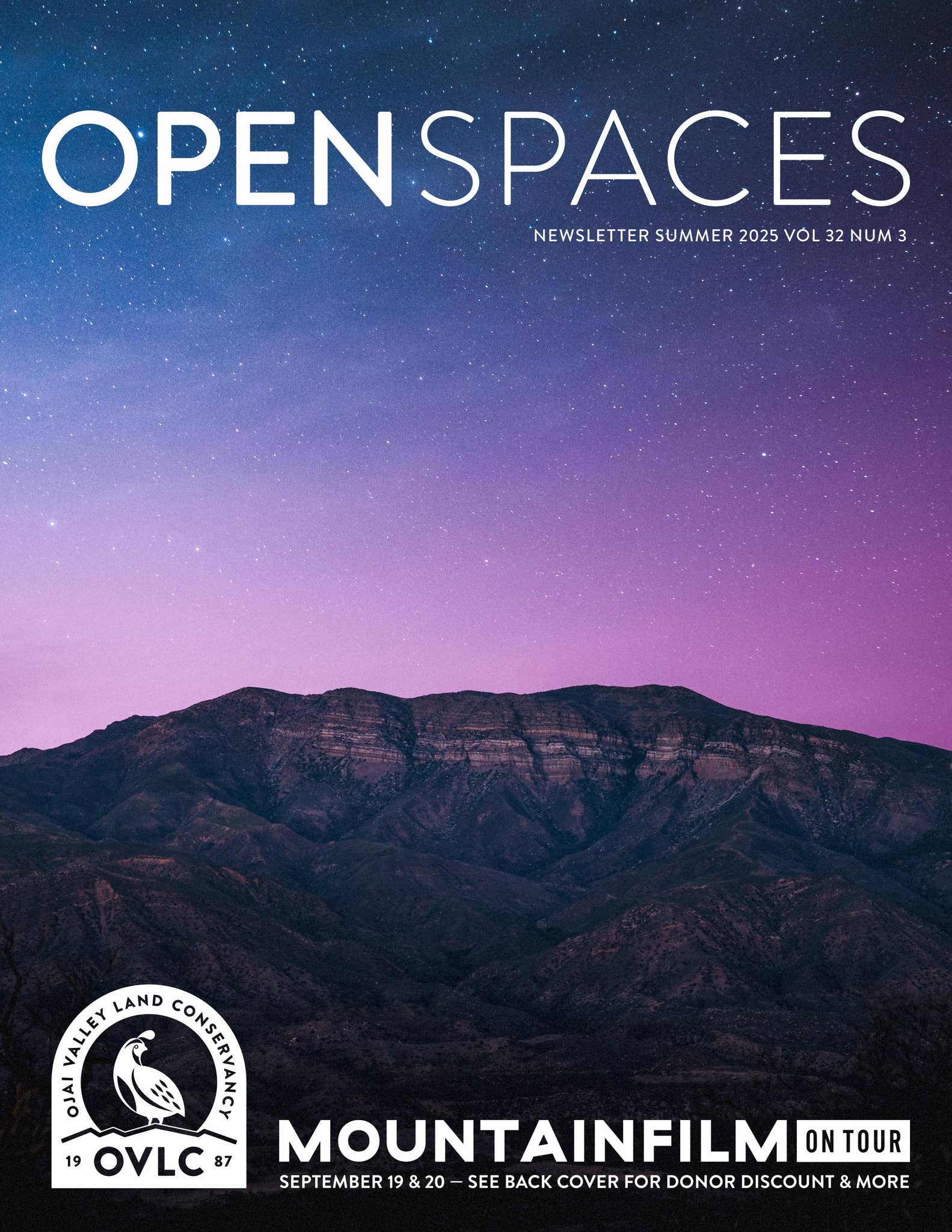Open Spaces (Summer 2025) by Ojai Valley Land Conservancy - Issuu