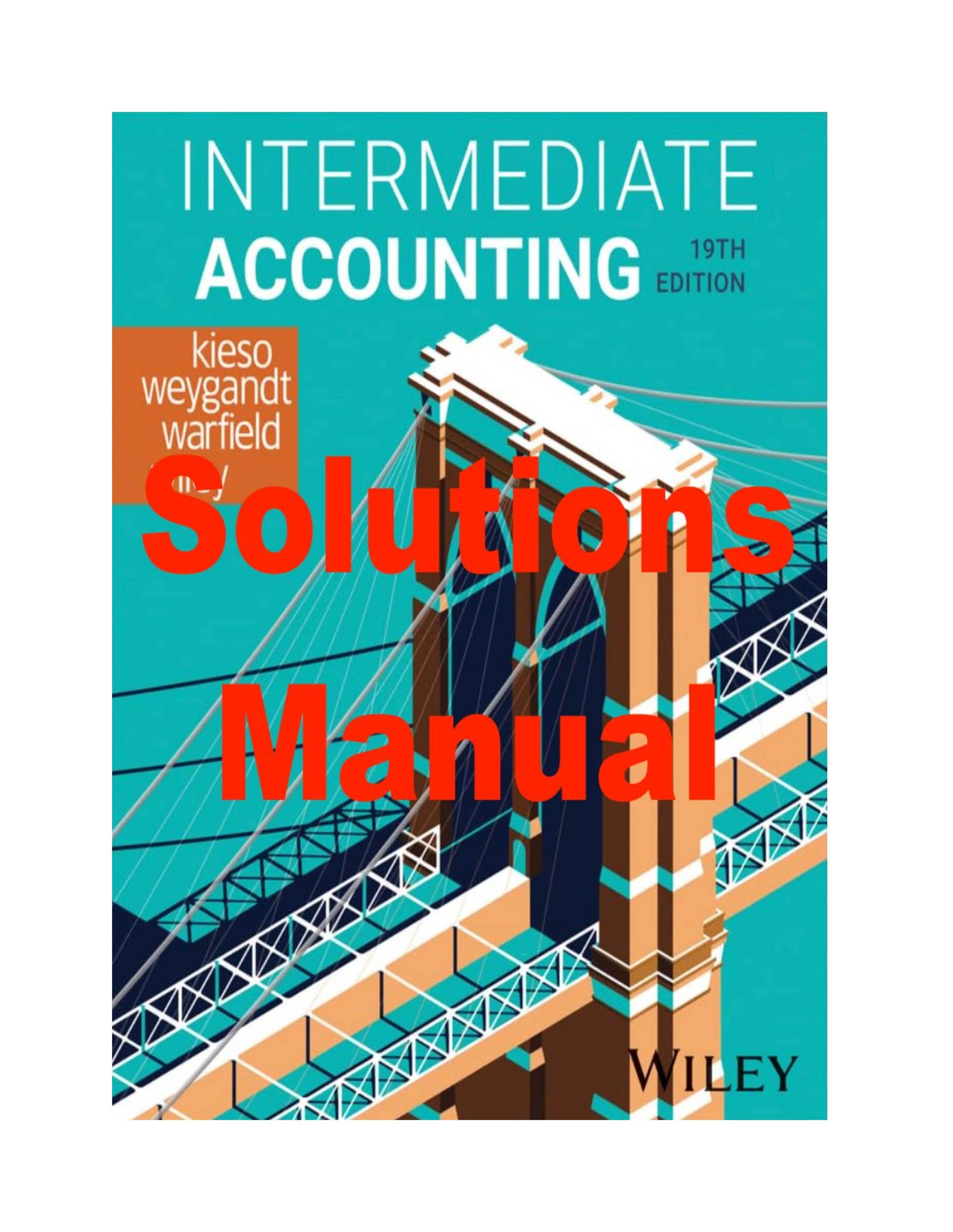 Solutions Manual for Intermediate Accounting 19th Edition By Donald Kieso, Jerry Weygandt, Terry ...