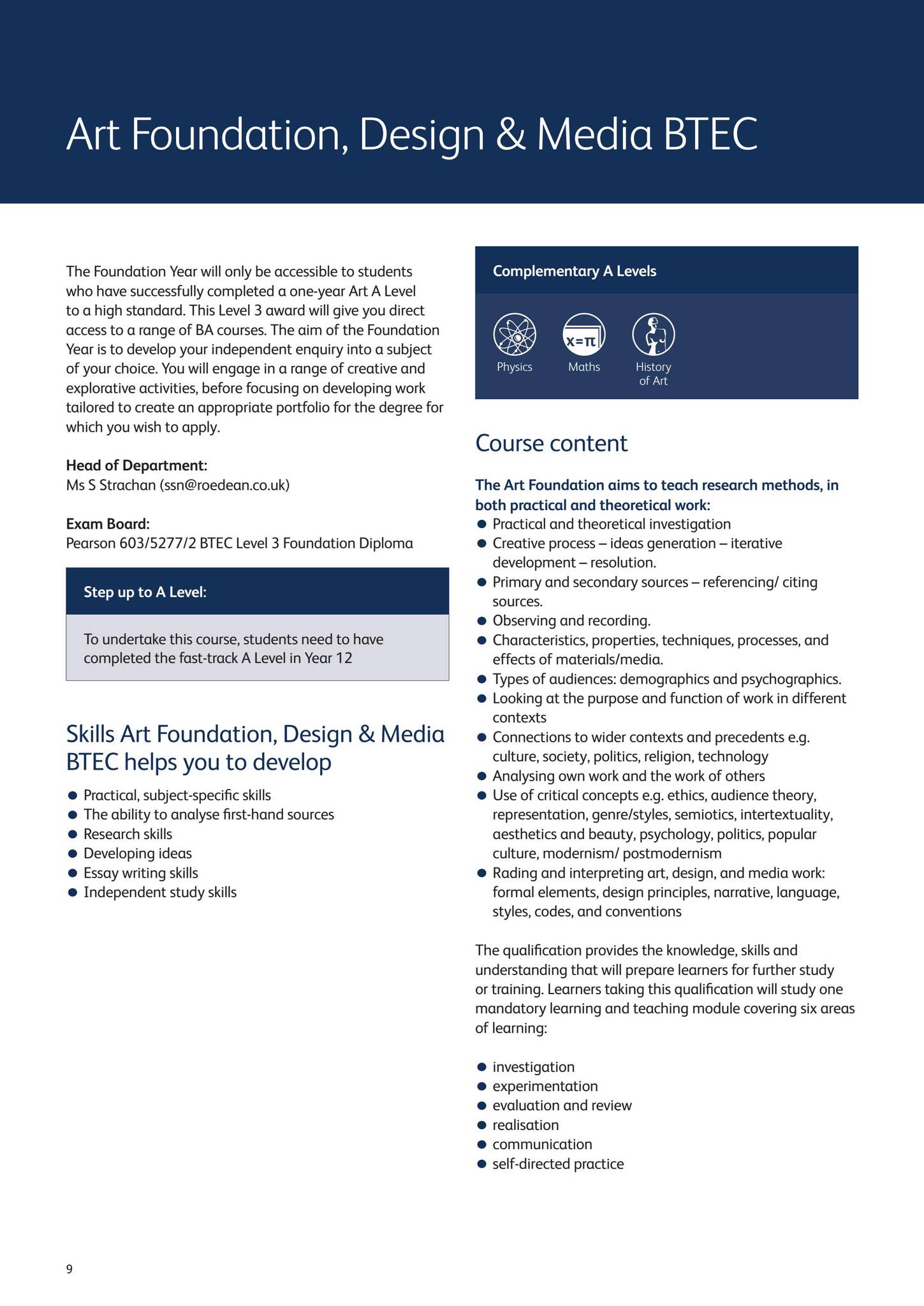 Sixth Form Curriculum Booklet 2025-2026 by Roedean School - Issuu