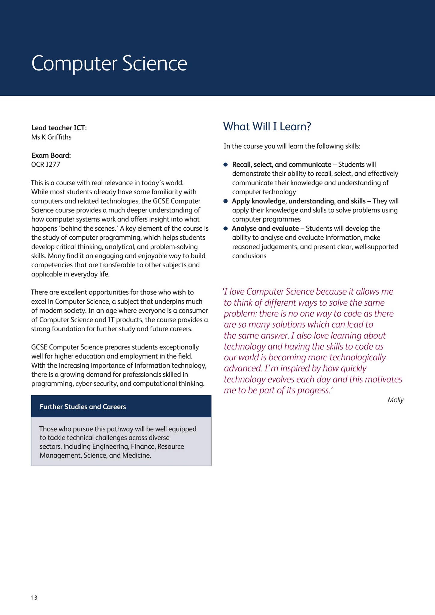 GCSE Curriculum Guide by Roedean School - Issuu