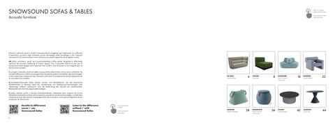 Snowsound Sofas 家具目录 2025 第 2 页