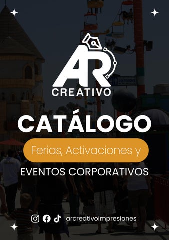 Catálogo Ferias, Activaciones y Eventos Corporativos