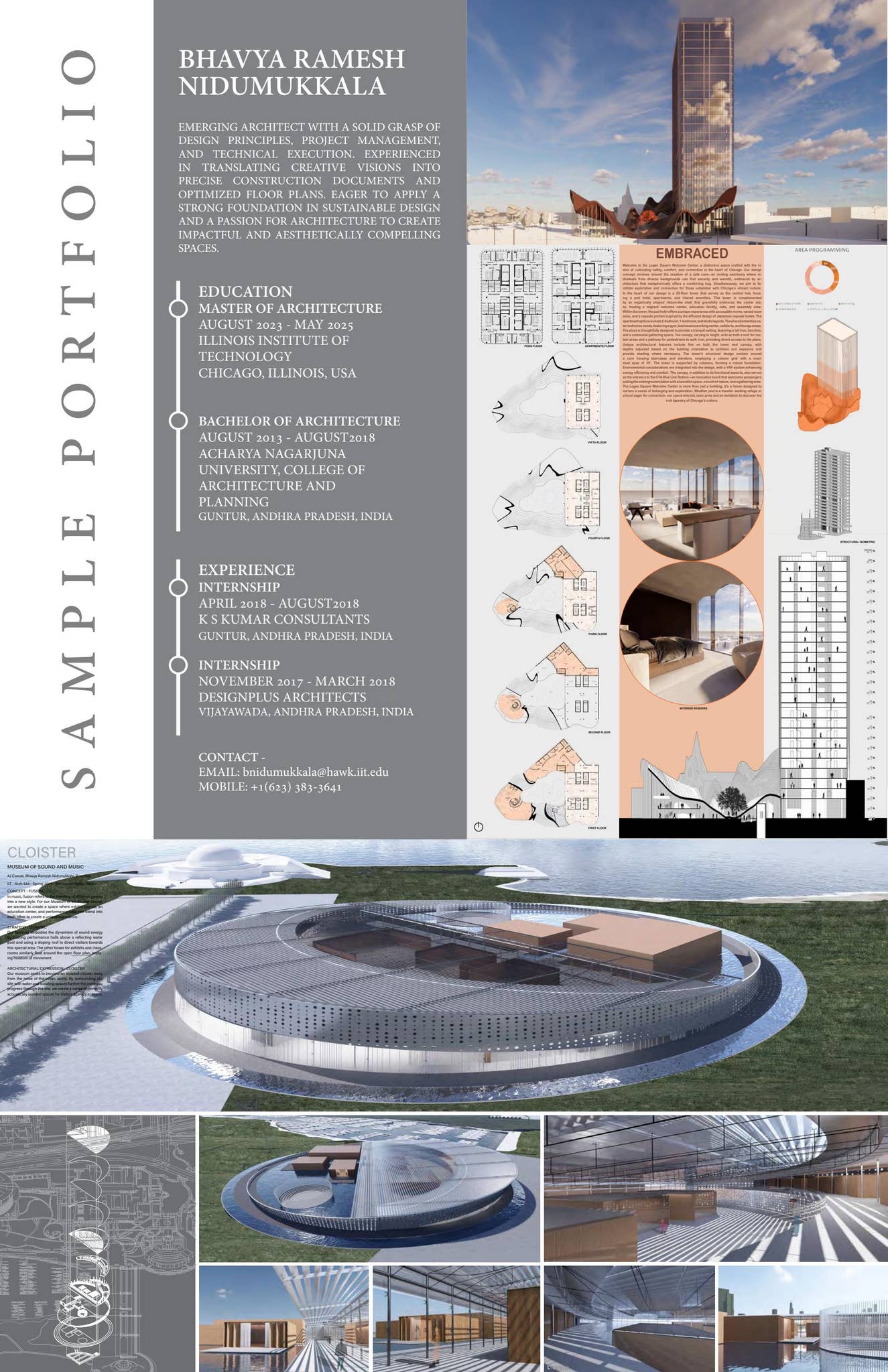 Sample Portfolio by Bhavya Ramesh Nidumukkala - Issuu