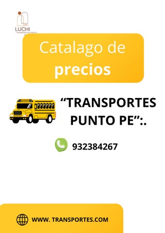 “TRANSPORTES PUNTO PE”:.