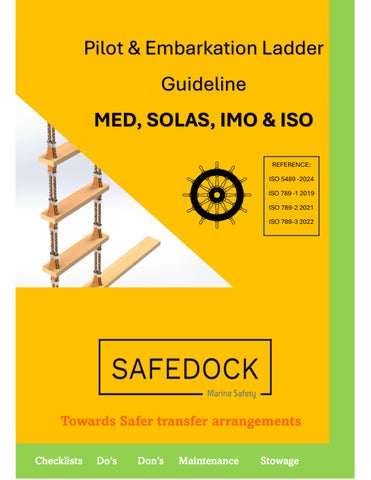 Pilot and Embarkation Ladder Manual by Sajad Alavi - Issuu